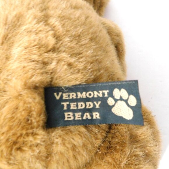 Vermont Teddy Bear 16" Fully Jointed Posable Brown 1997 Vintage Plush - Picture 9 of 10